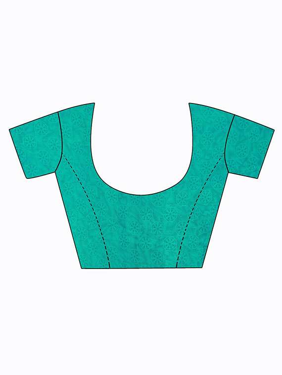 women's saree combo with blouse - 20209985 - Standard Image - 5