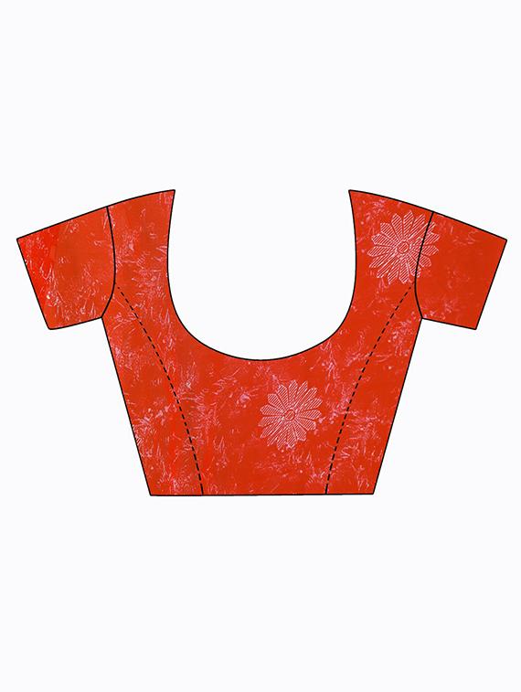 women's saree combo with blouse - 20210173 - Standard Image - 5