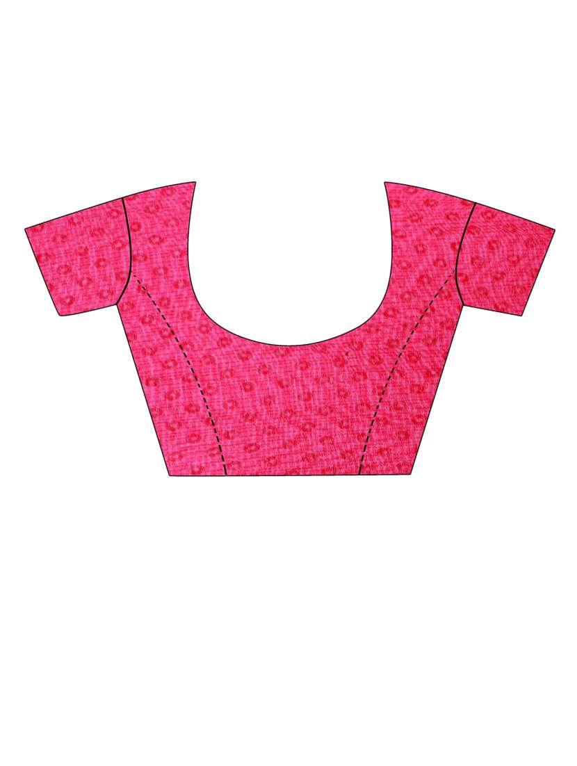 women's saree combo with blouse - 20210396 - Standard Image - 5