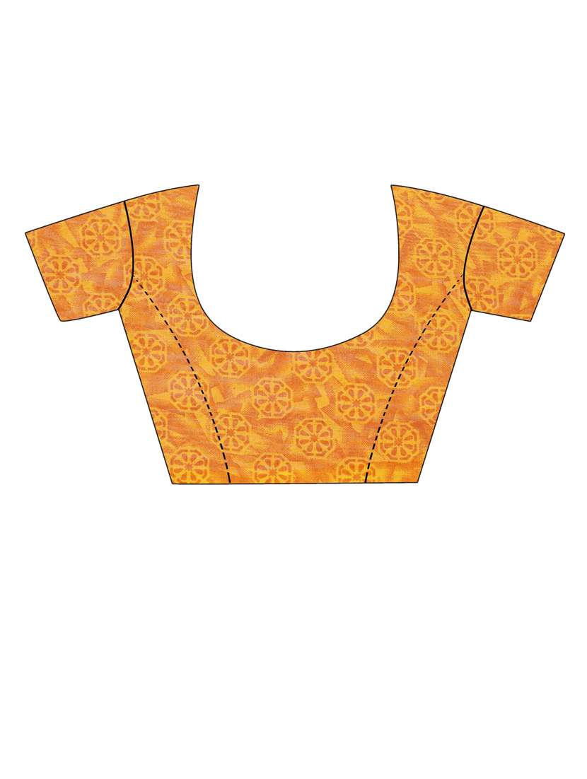 pack of 2 printed saree with blouse - 20210543 - Standard Image - 5