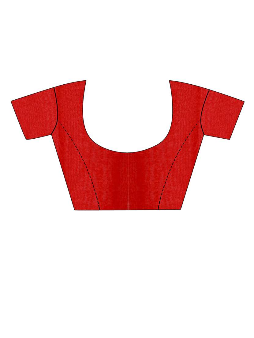 women's saree combo with blouse - 20210572 - Standard Image - 5