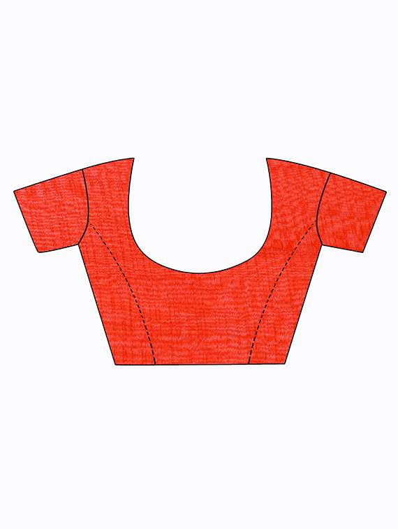 women's saree combo with blouse - 20211133 - Standard Image - 5