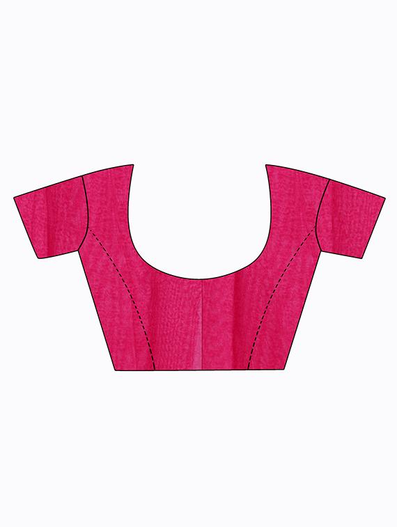 women's saree combo with blouse - 20211167 - Standard Image - 5