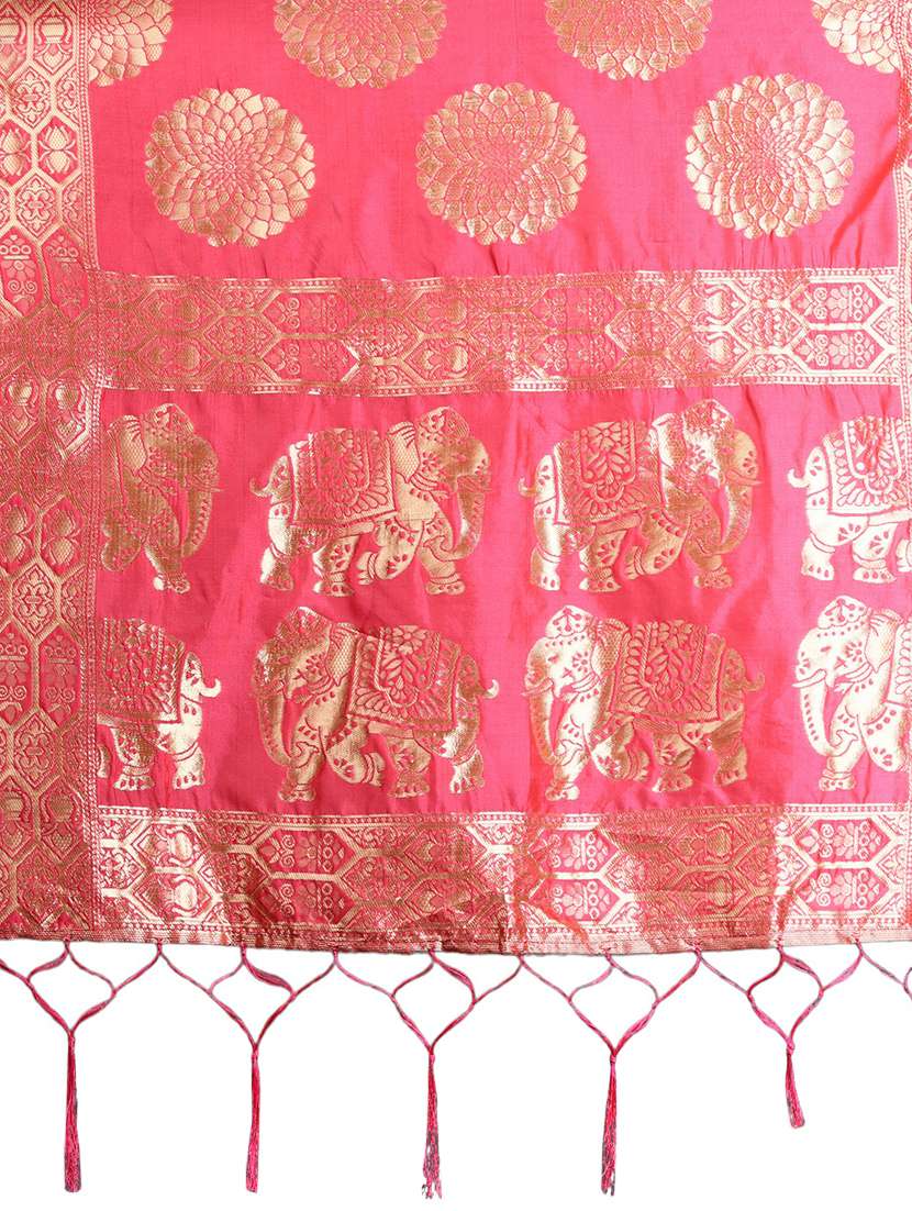jacquard work banarasi dupatta  - 20211906 -  Standard Image - 3