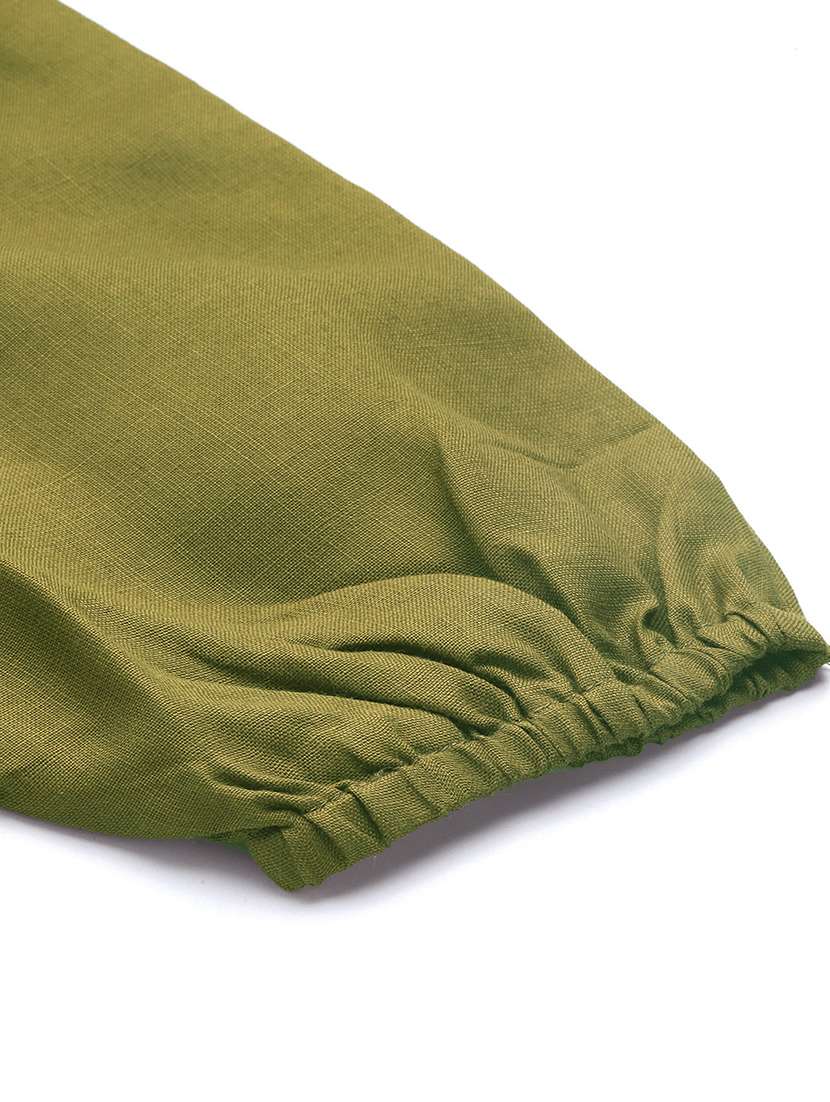 pack of 2 solid high-rise harem pants with elasticated waist - 20213172 -  Standard Image - 8