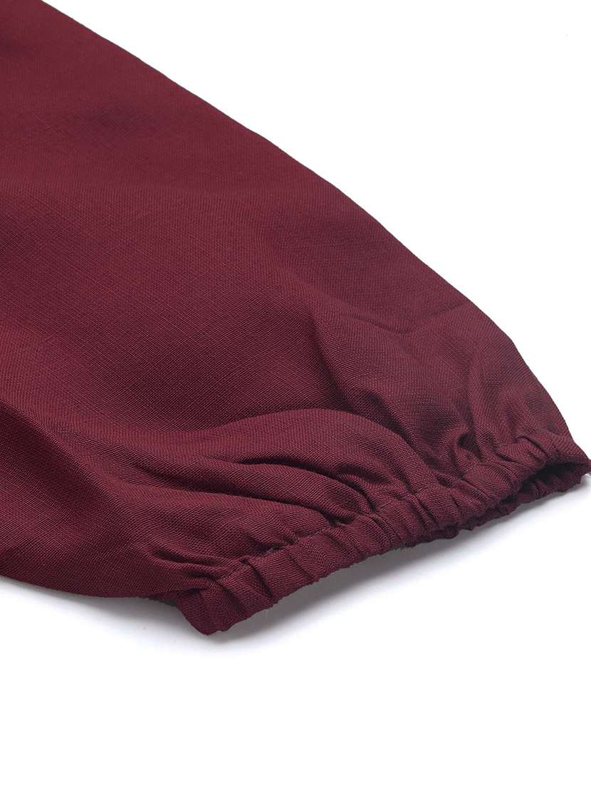 pack of 2 solid high-rise harem pants with elasticated waist - 20213180 - Standard Image - 8