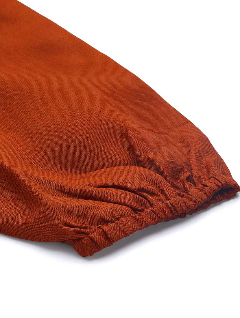 pack of 2 solid high-rise harem pants with elasticated waist - 20213197 -  Standard Image - 8