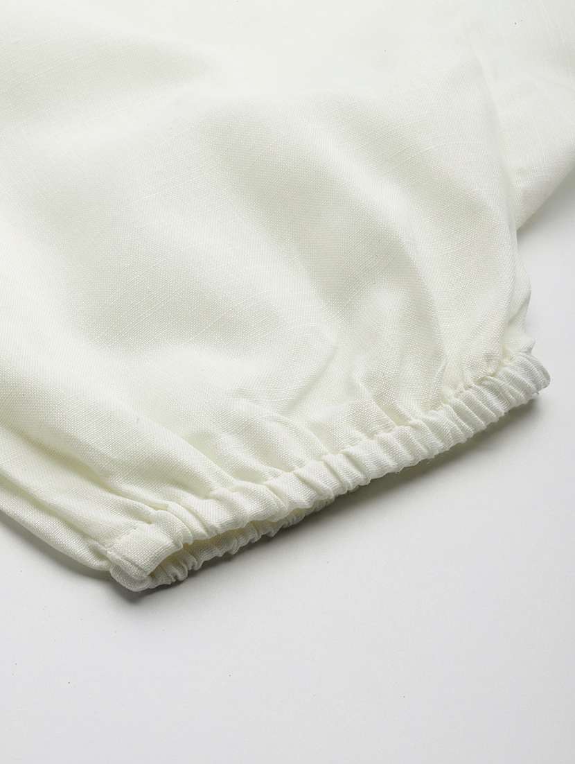 pack of 2 solid high-rise harem pants with elasticated waist - 20213209 -  Standard Image - 8