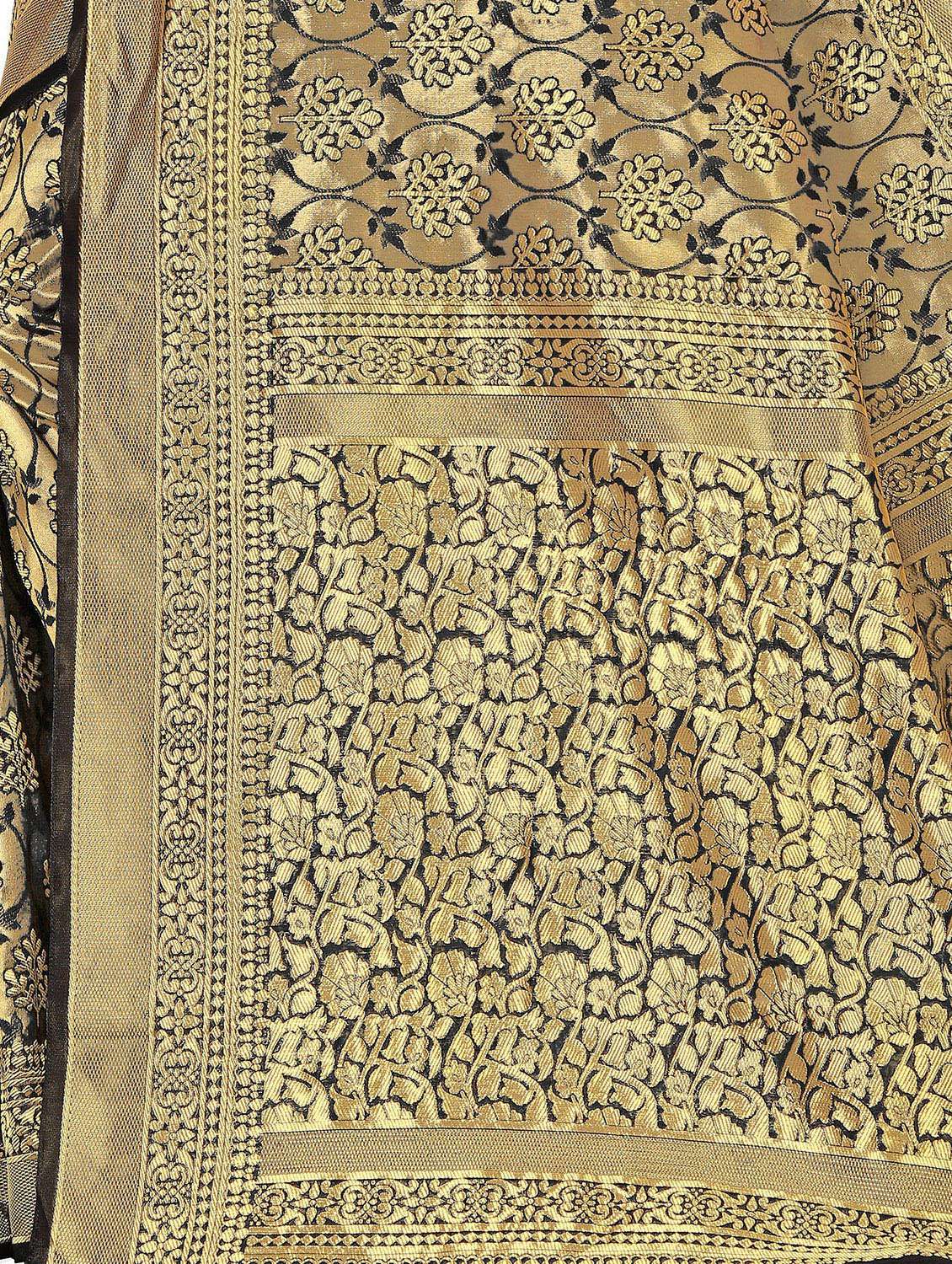 women's banarasi saree with blouse - 20214273 -  Standard Image - 3