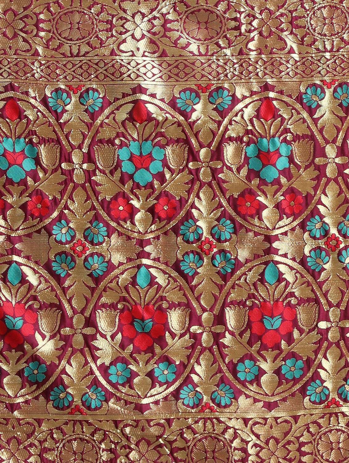 women's banarasi saree with blouse - 20214371 -  Standard Image - 3