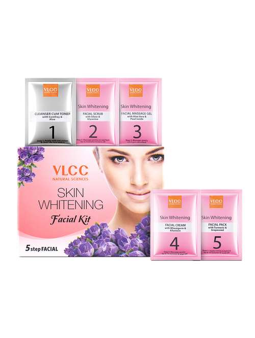 vlcc skin whitening facial kit - 25 g ( pack of 3 )