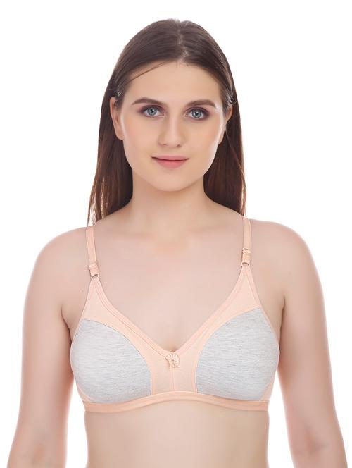 orange elastane sports bra - 20214652 - Standard Image - 0