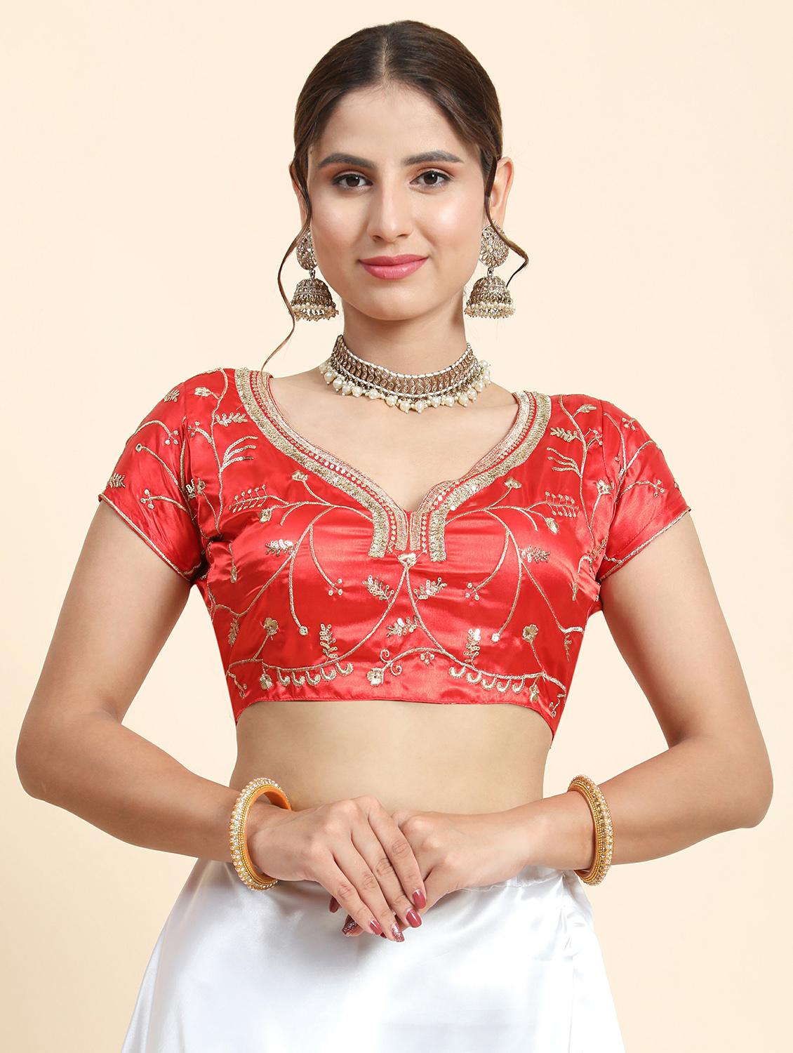 embroidered flared lehenga choli set with dupatta - 20214764 - Standard Image - 3