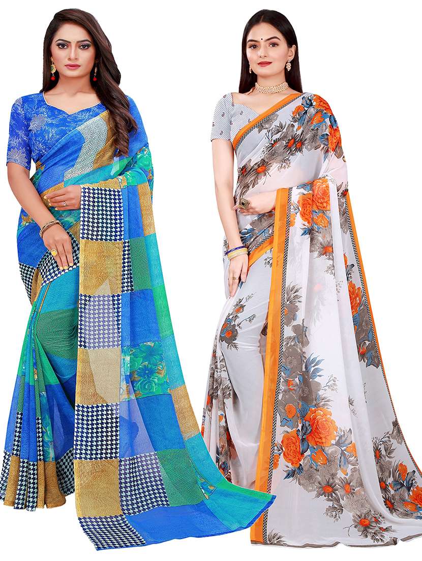 women's saree combo