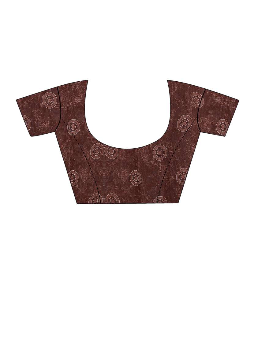 pack of 2 printed sarees with blouse - 20216142 -  Standard Image - 5