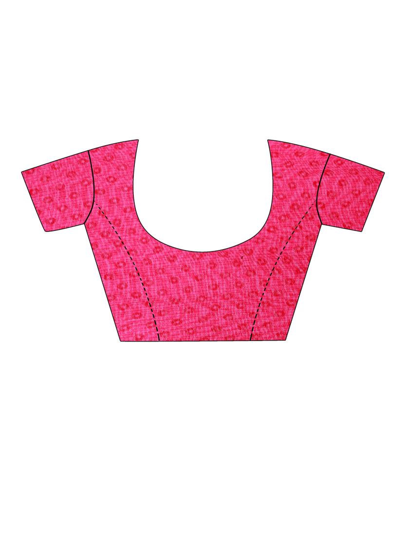women's saree combo with blouse - 20216244 - Standard Image - 3