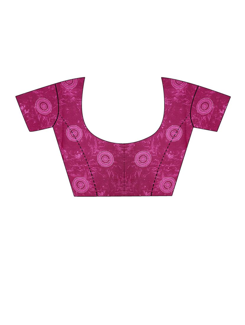 women's saree combo with blouse - 20216691 - Standard Image - 5