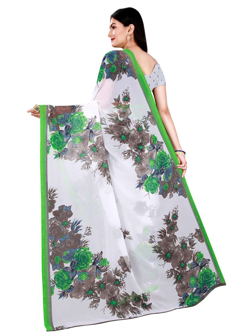 women's saree combo with blouse - 20216717 -  Standard Image - 3
