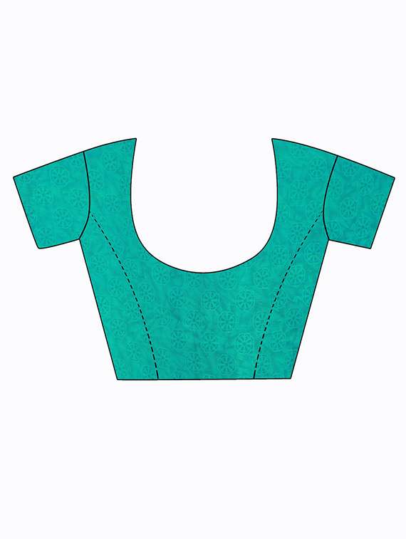 women's saree combo with blouse - 20217079 -  Standard Image - 5