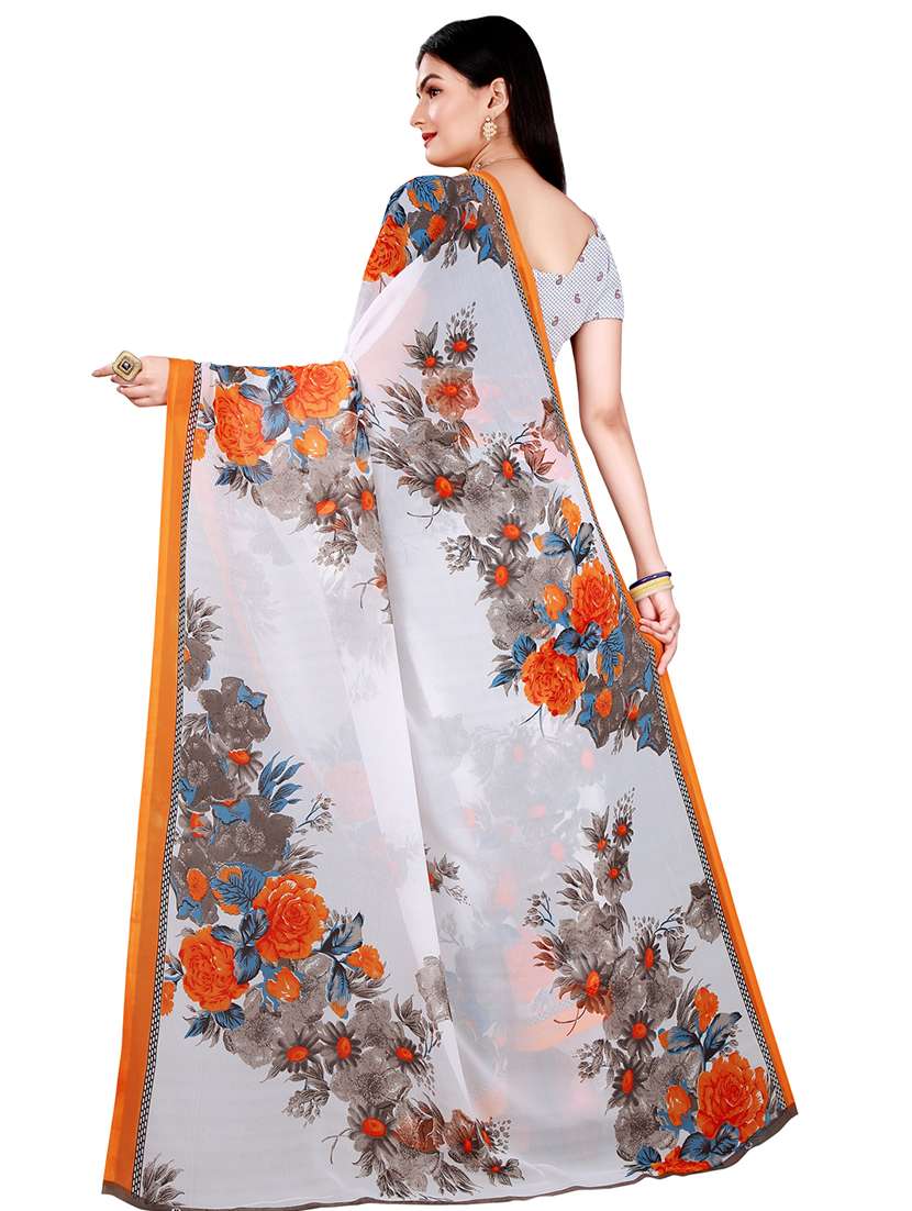 women's saree combo with blouse - 20217531 -  Standard Image - 3