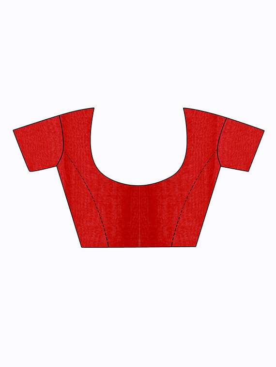 women's printed multi colored saree with blouse - 20217860 -  Standard Image - 5