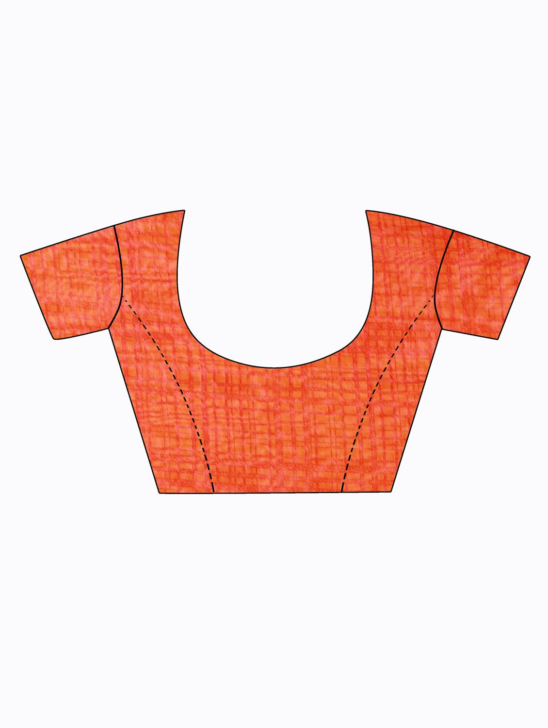 women's saree combo with blouse - 20218605 - Standard Image - 5