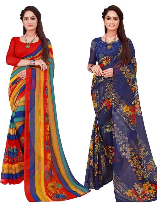 women's saree combo - 20219069 - Standard Image - 0