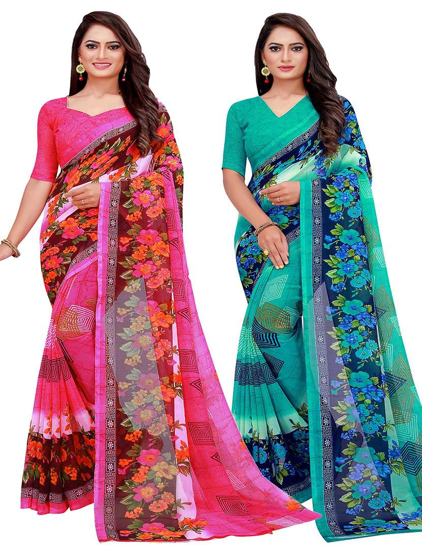 women's saree combo