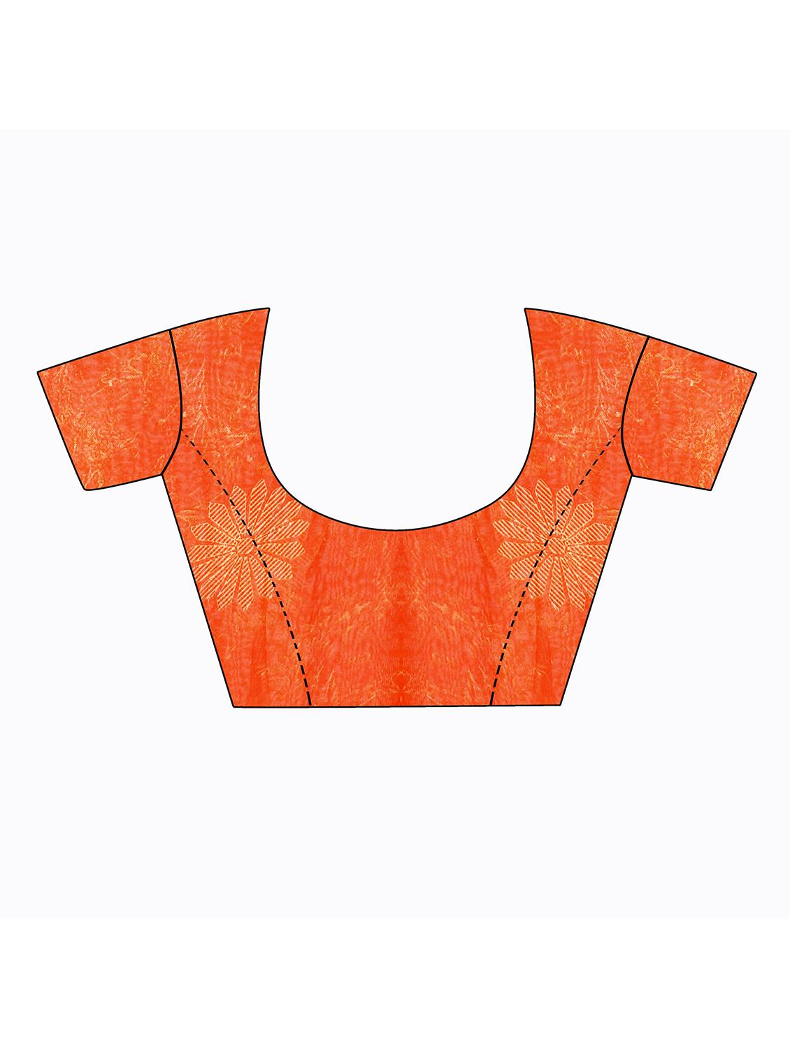 pack of 2 printed saree with blouse - 20219426 - Standard Image - 5