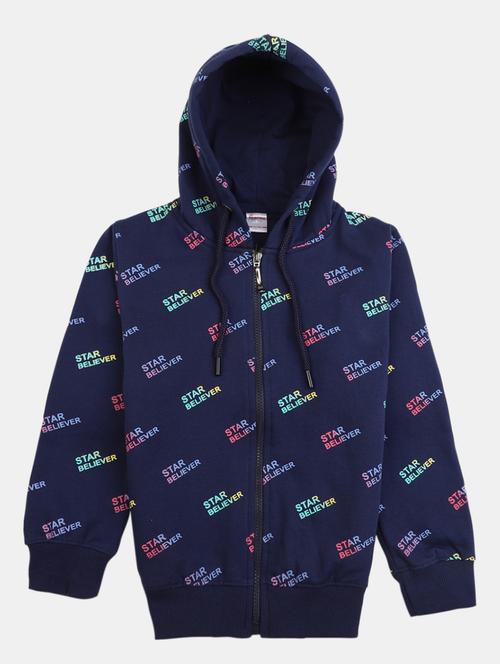 all over print hood neck sweatshirt - 20220526 - Standard Image - 0