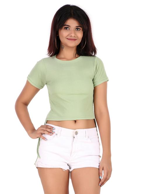 girls crew neck top - 20221207 - Standard Image - 0