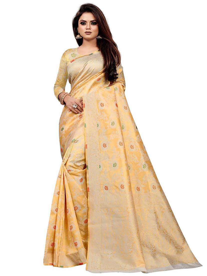 women's banarasi saree with blouse - 20223506 - Zoom Image - 0