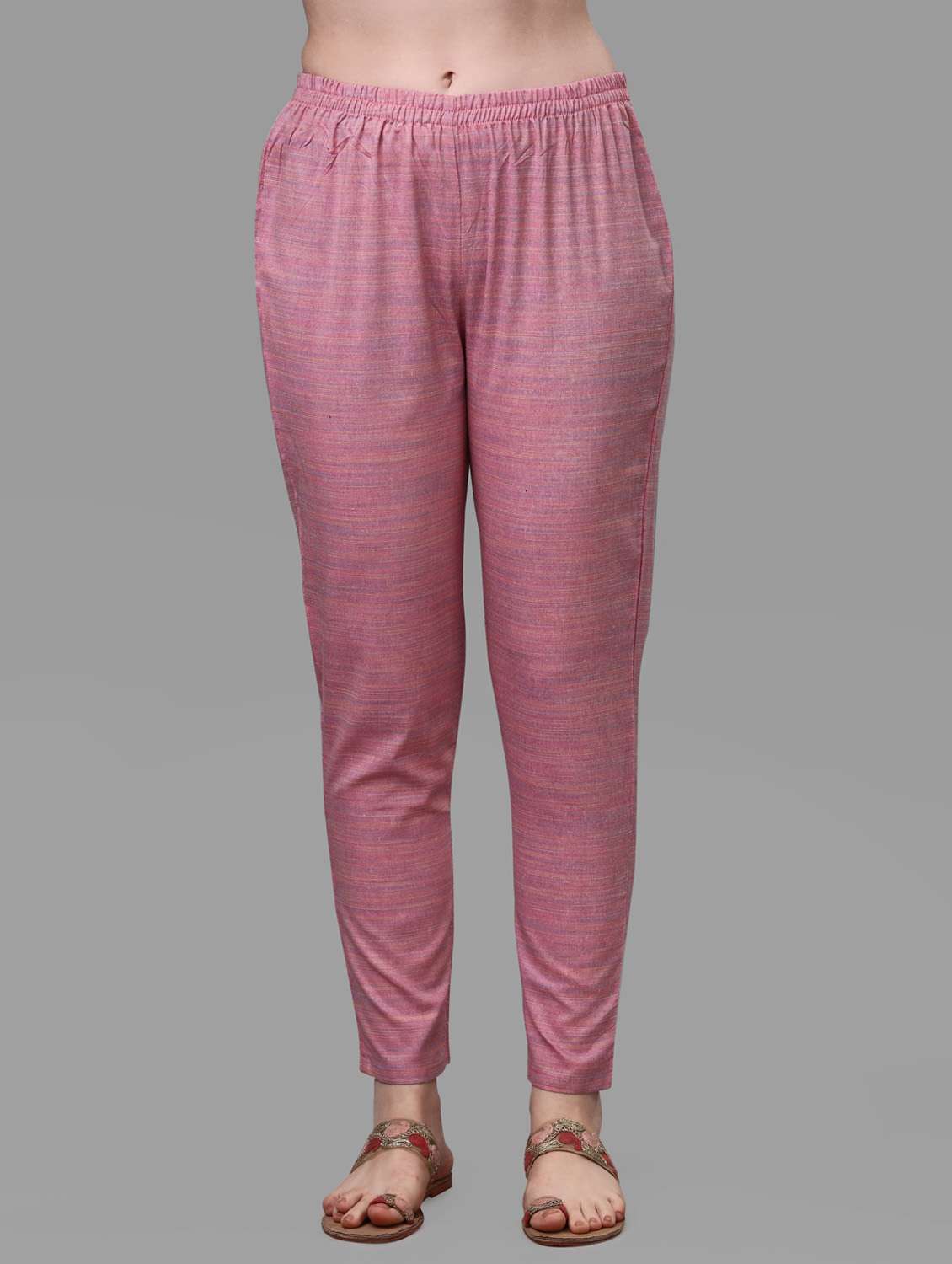 women pink kurta pant set with dupatta - 20223934 - Standard Image - 3