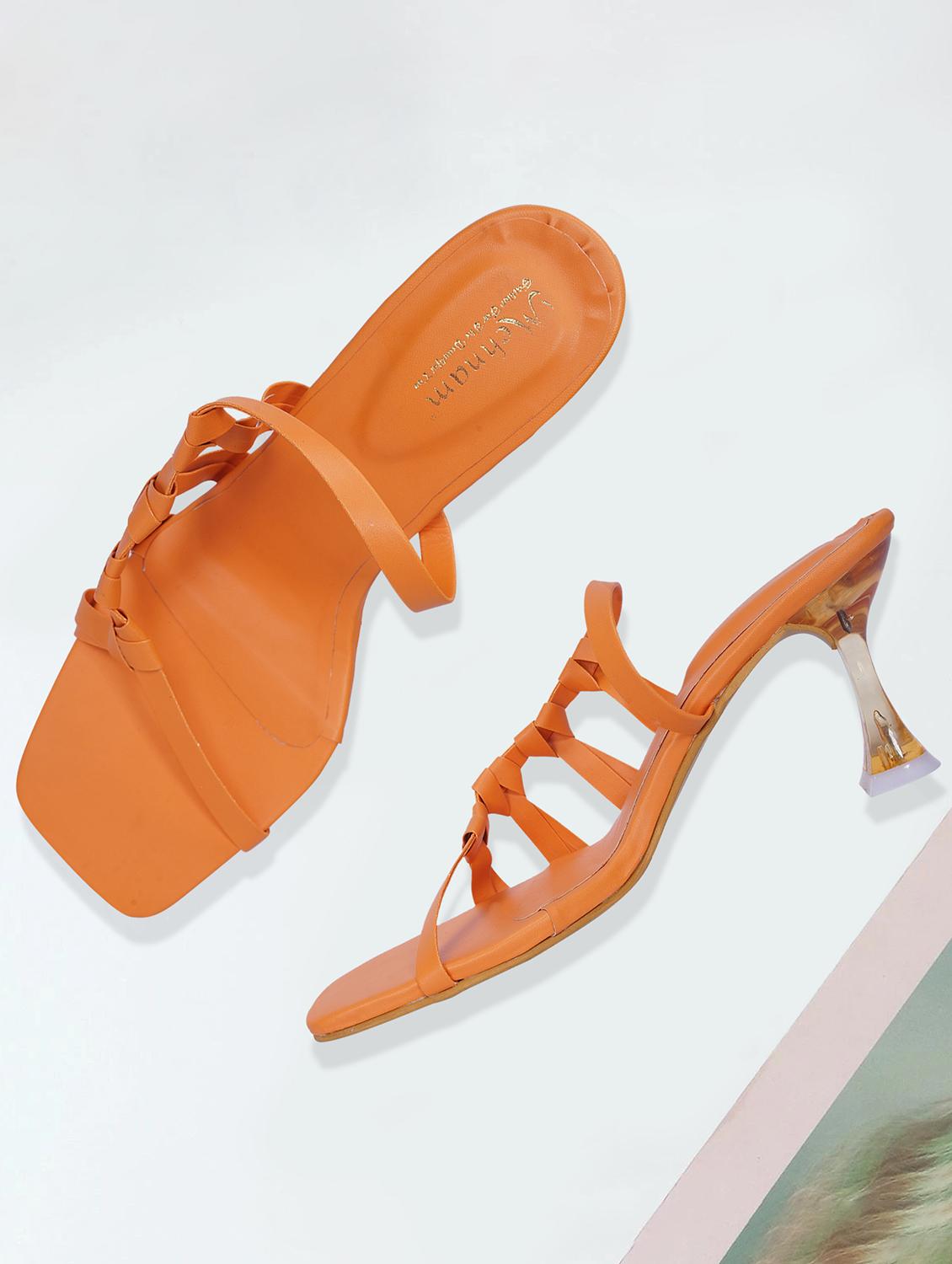 men tan kitten heel sandal - 20225198 - Zoom Image - 0