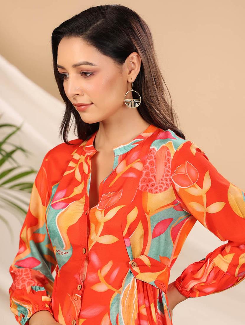 women floral printed kurta salwar set - 20225662 - Standard Image - 5