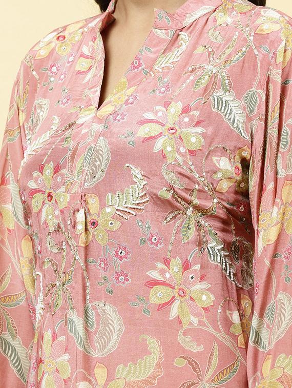 peach colored co ord set - 20225754 - Standard Image - 3