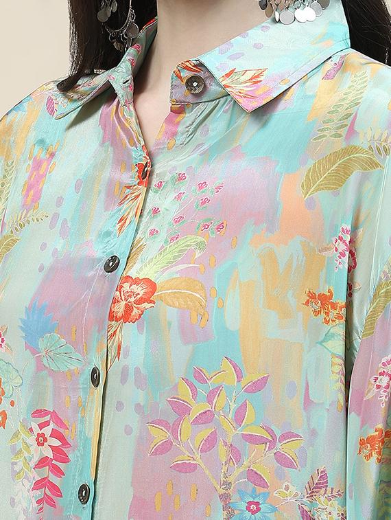 multi colored co ord set - 20225771 - Standard Image - 3