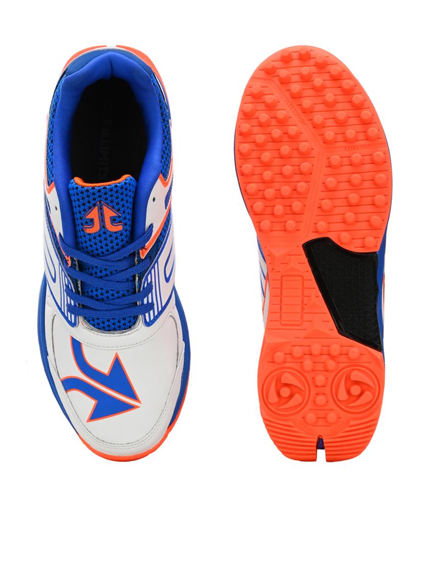 men multi colored lace-up cricket sports shoe - 20230225 - Standard Image - 5