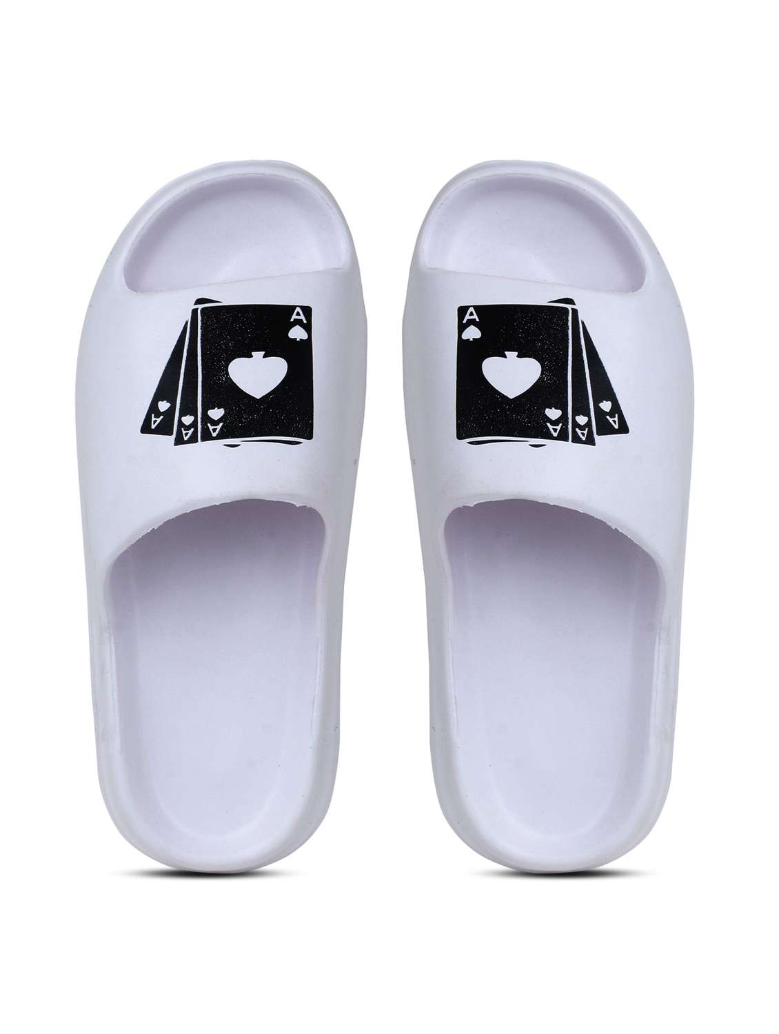 white eva slip on flip flops - 20240898 -  Standard Image - 3