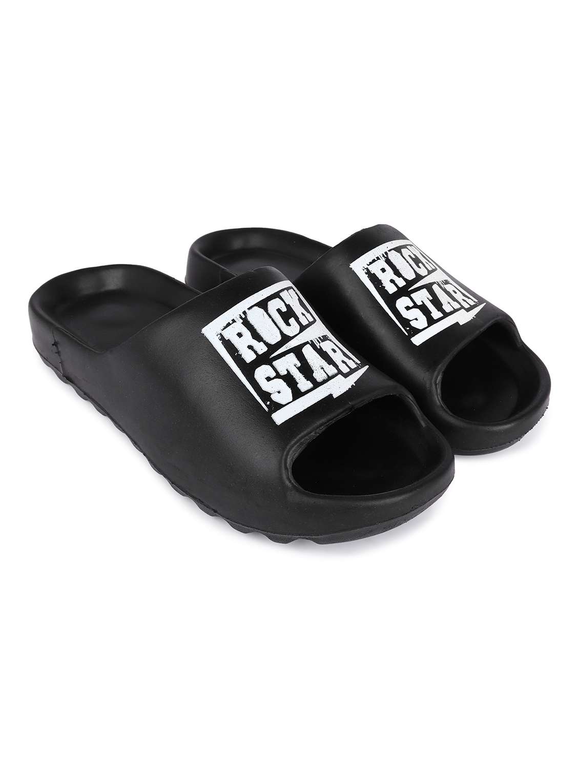 black eva slip on flip flops