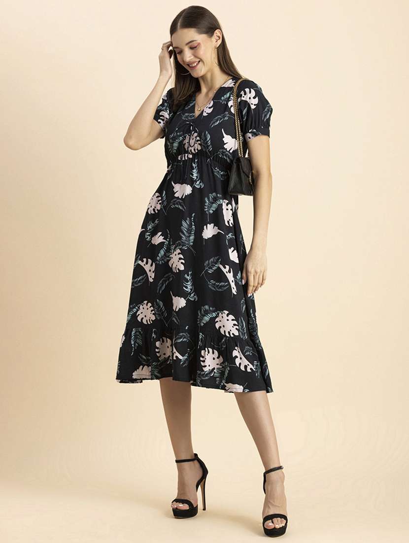 women's fit & flare  dress - 20244387 -  Standard Image - 3