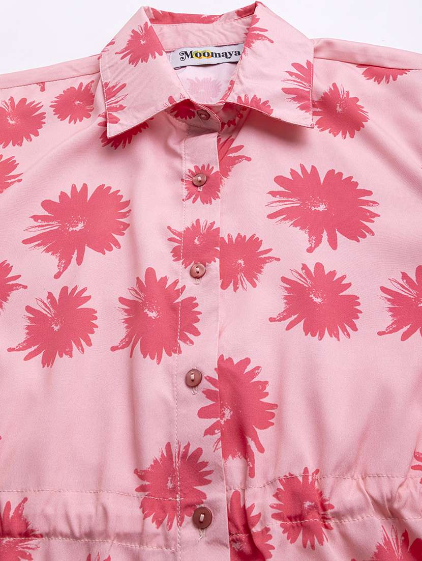 women's shirt floral dress - 20244400 -  Standard Image - 3