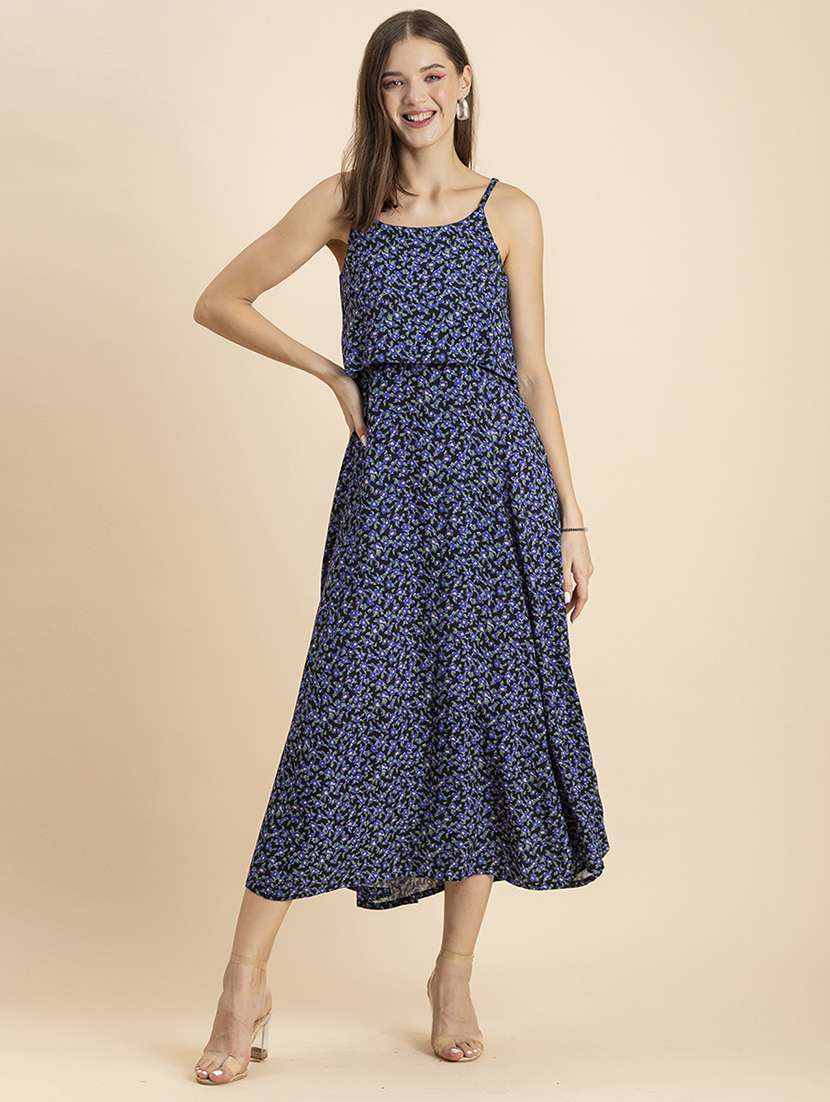 women's fit & flare floral dress - 20244403 -  Zoom Image - 0