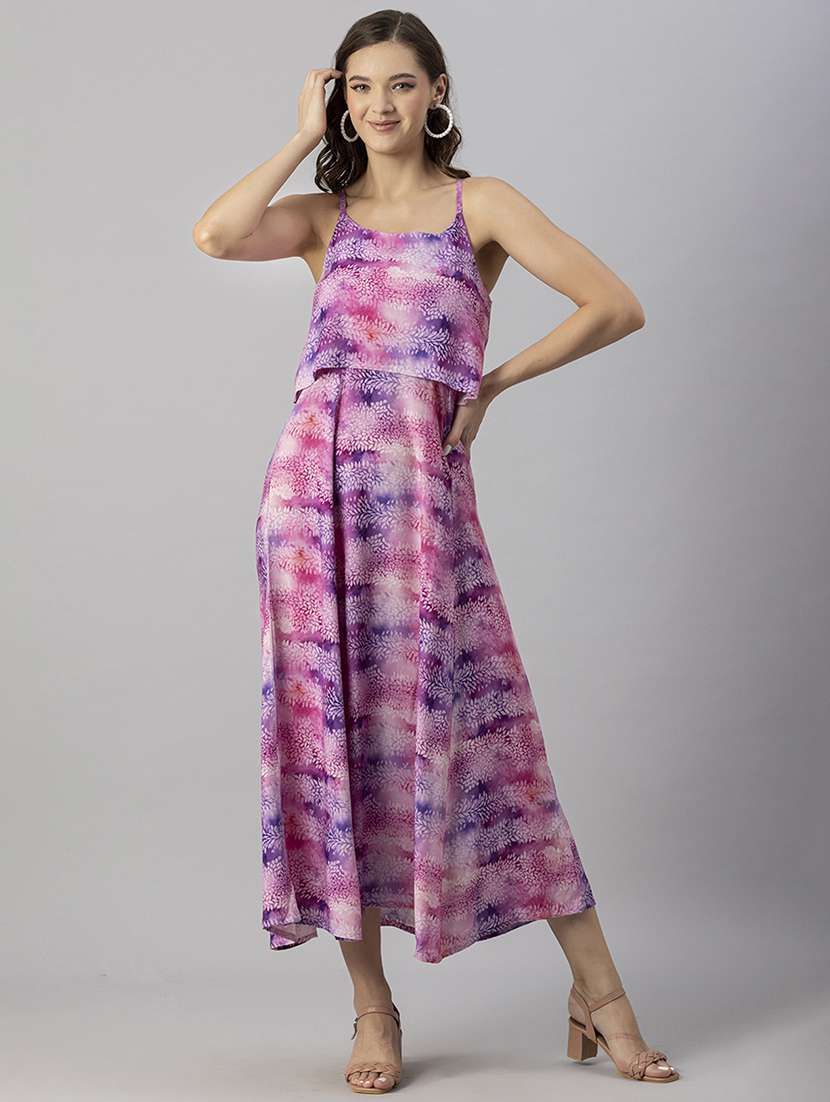 women's fit & flare typography dress