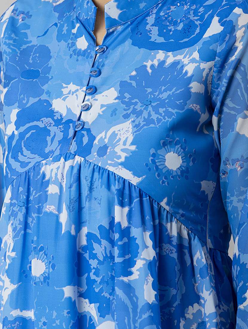 women's tiered dress floral dress - 20244409 -  Standard Image - 3