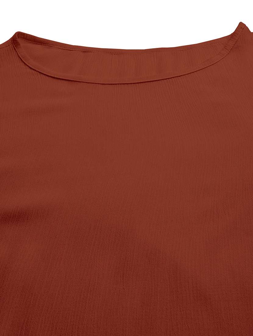 women's straight scoop neck top - 20244859 -  Standard Image - 5