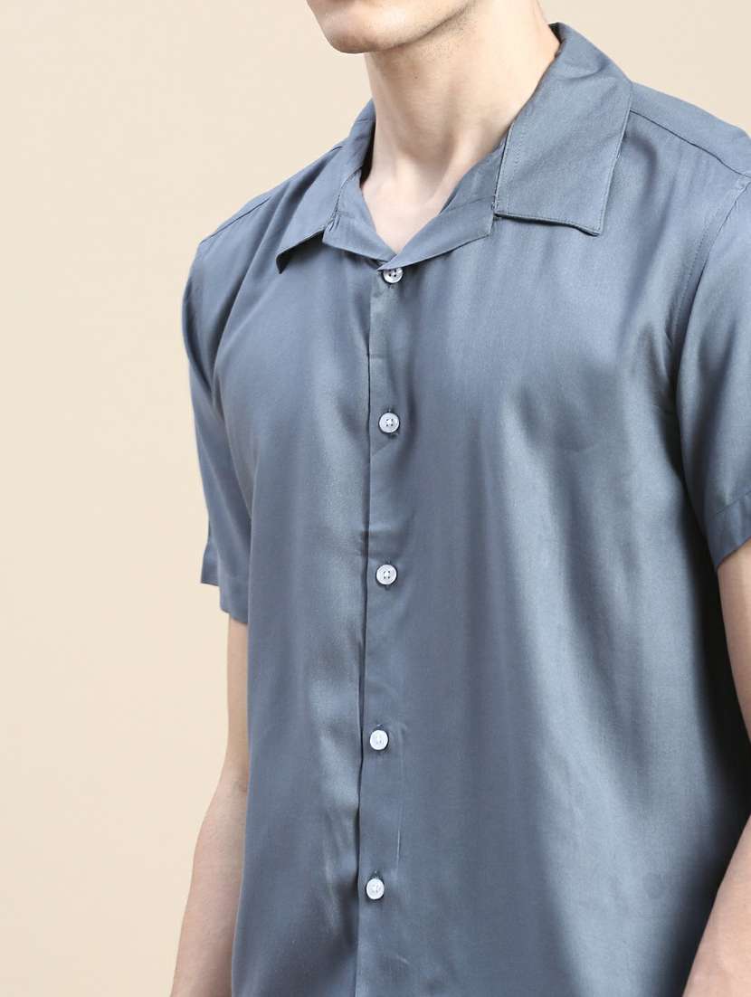 men shirt collar co-ord sets - 20245459 - Standard Image - 5