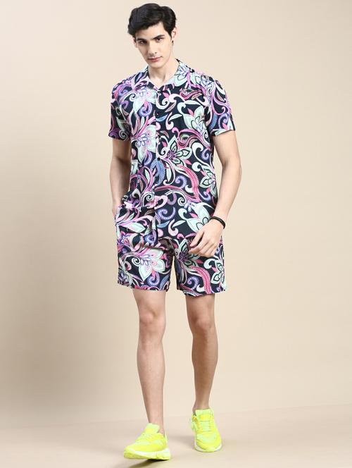men shirt collar co-ord sets - 20245476 - Standard Image - 0