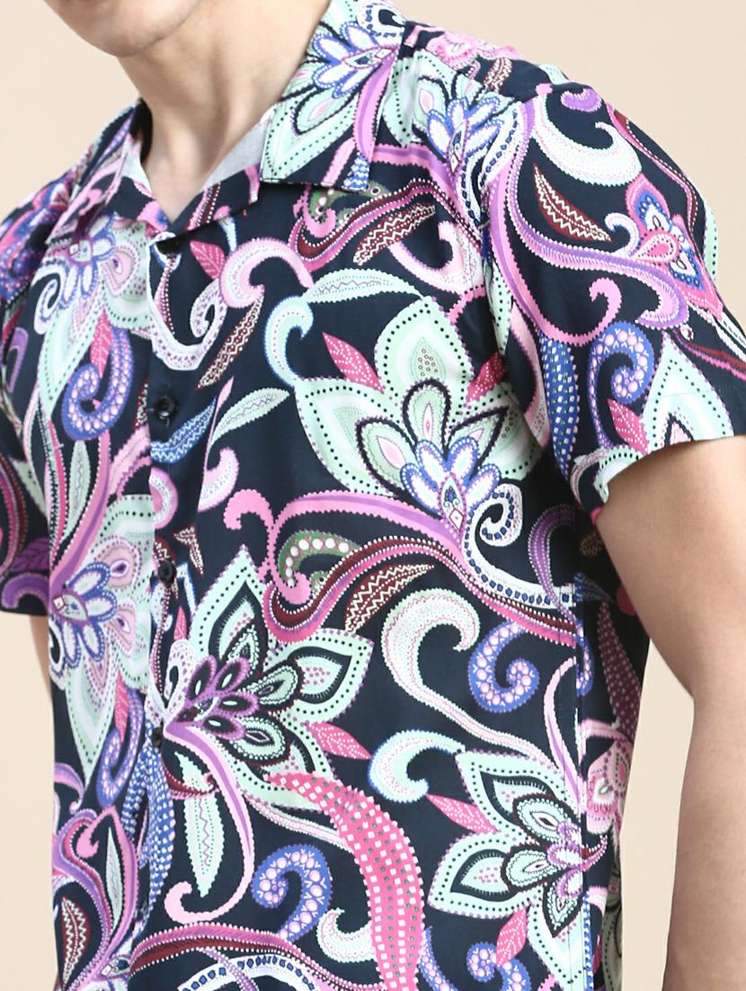 men shirt collar co-ord sets - 20245476 - Standard Image - 5
