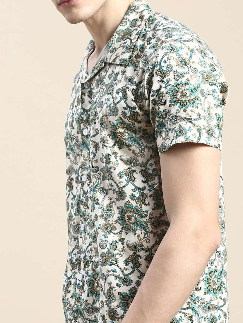 men shirt collar co-ord sets - 20245483 -  Standard Image - 5